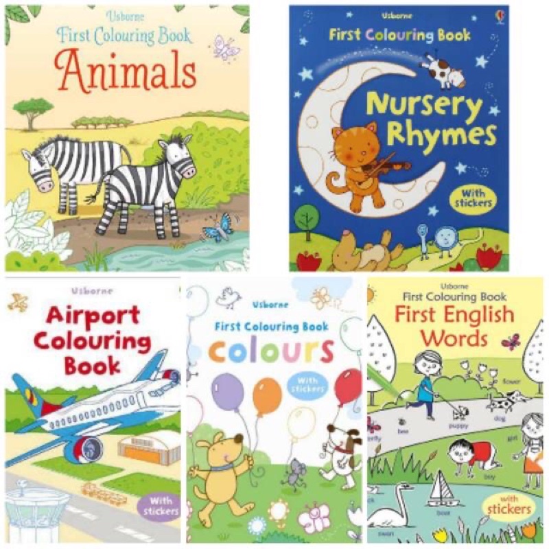 （現貨）新款上市 種類齊全 貼紙書第三賣場 英國 usborne 貼紙書 貼紙繪本 邊貼邊學  英文 孩子愛不釋手