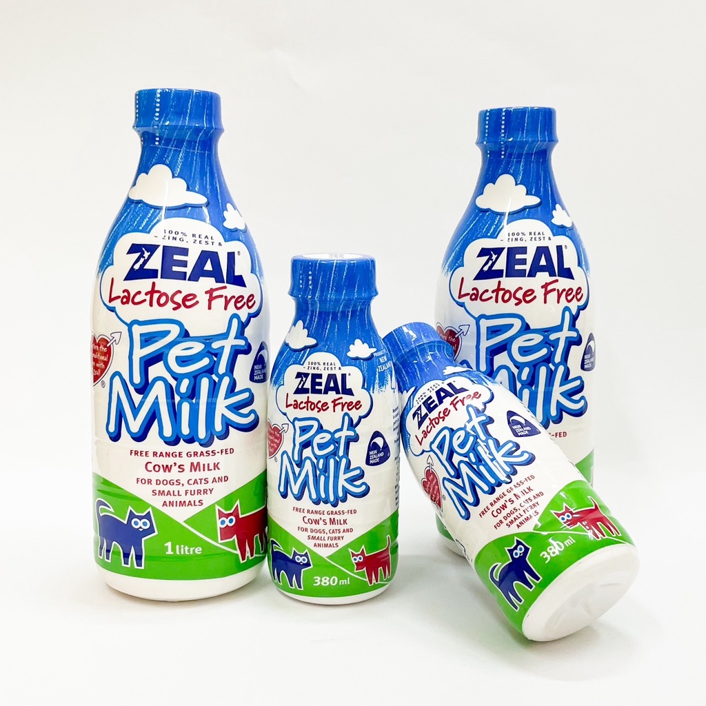 ZEAL 真致 寵物牛奶 紐西蘭犬貓專用鮮乳 鮮奶 奶粉 鮮食 寵物 貓 狗 毛掌櫃