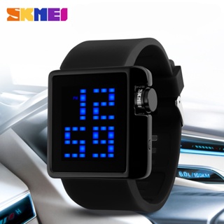 skmei手錶 時刻美 新款果凍學生防水手錶 女款休閒led電子錶 兒童手錶 腕錶 禮物
