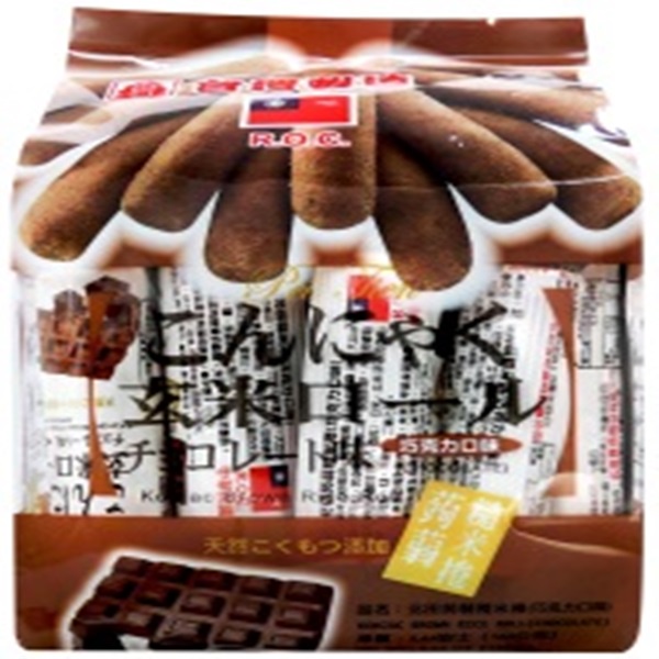 北田蒟蒻糙米捲-巧克力