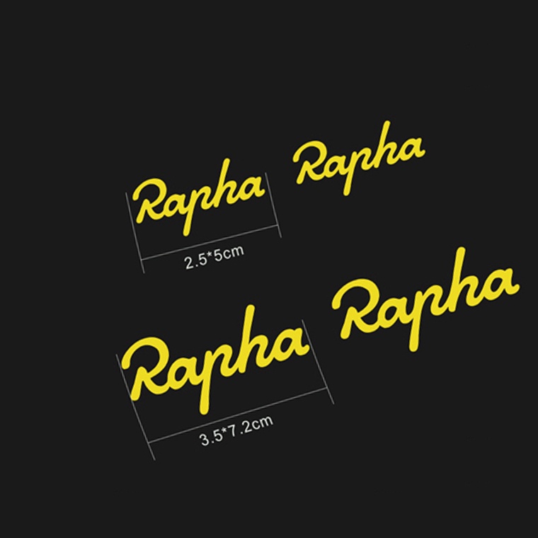 Raphap 貼紙RAPHA腳踏車架公路車防法比賽貼紙 防水防晒