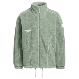 Adidas ST GF BOA JKT IQ1368 男女 立領 外套 運動 休閒 羔羊毧 保暖 舒適 綠