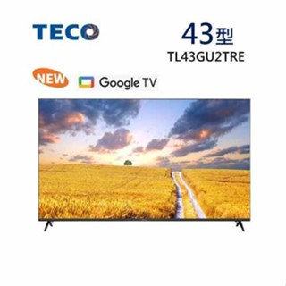 (TECO 東元)43吋 4K連網液晶顯示器 TL43GU2TRE(含拆箱定位 )