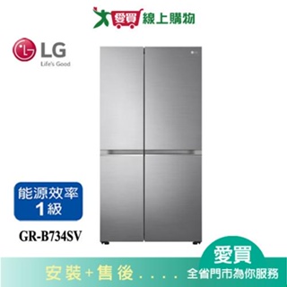LG樂金785L變頻對開冰箱GR-B734SV_含配送+安裝【愛買】