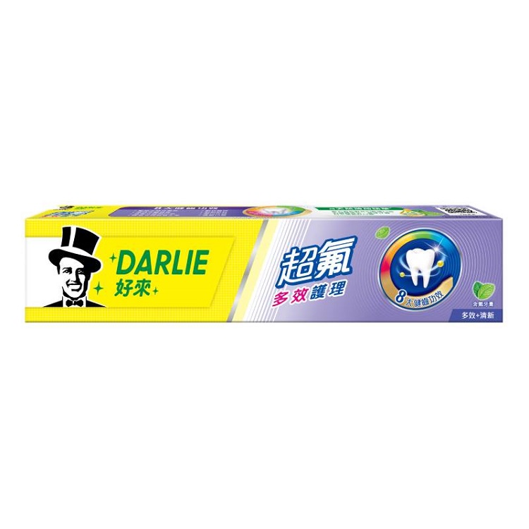 DARLIE好來 黑人超氟多效護理牙膏180g【任2件5折】