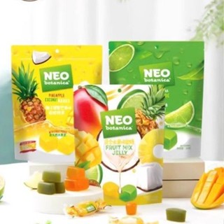西班牙水果軟糖NEO-BOTANICA椰子菠蘿芒果味凝膠糖果64g