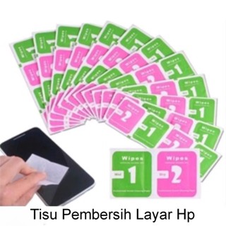 LAYAR HP 螢幕清潔濕巾鋼化玻璃濕巾防刮濕幹濕巾防刮屏 Hape Wipes Fc