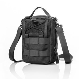力博狼X新品快反雜物袋手機包戶外軍迷單肩便攜背包戰術腰包模組配件掛包