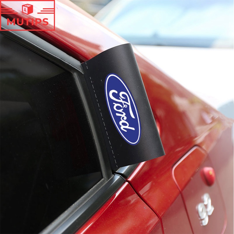 福特汽車PVC防水貼紙清洗標籤後備箱門貼花裝飾用於Ford Fiesta Focus Everest Mustang