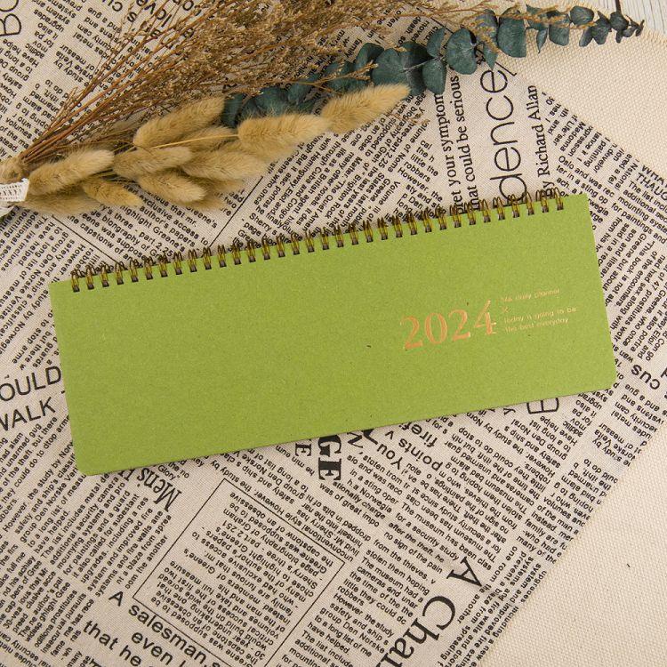 2024年時間線桌曆－森蒼綠【金石堂】