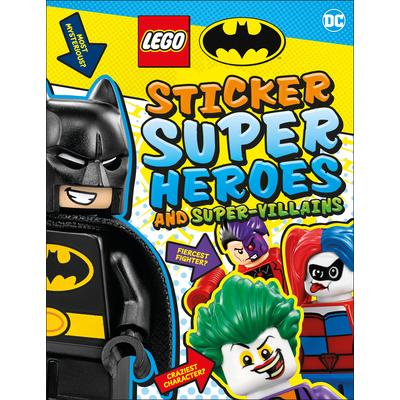 Lego Batman Sticker Super Heroes and Super-Villains【金石堂】