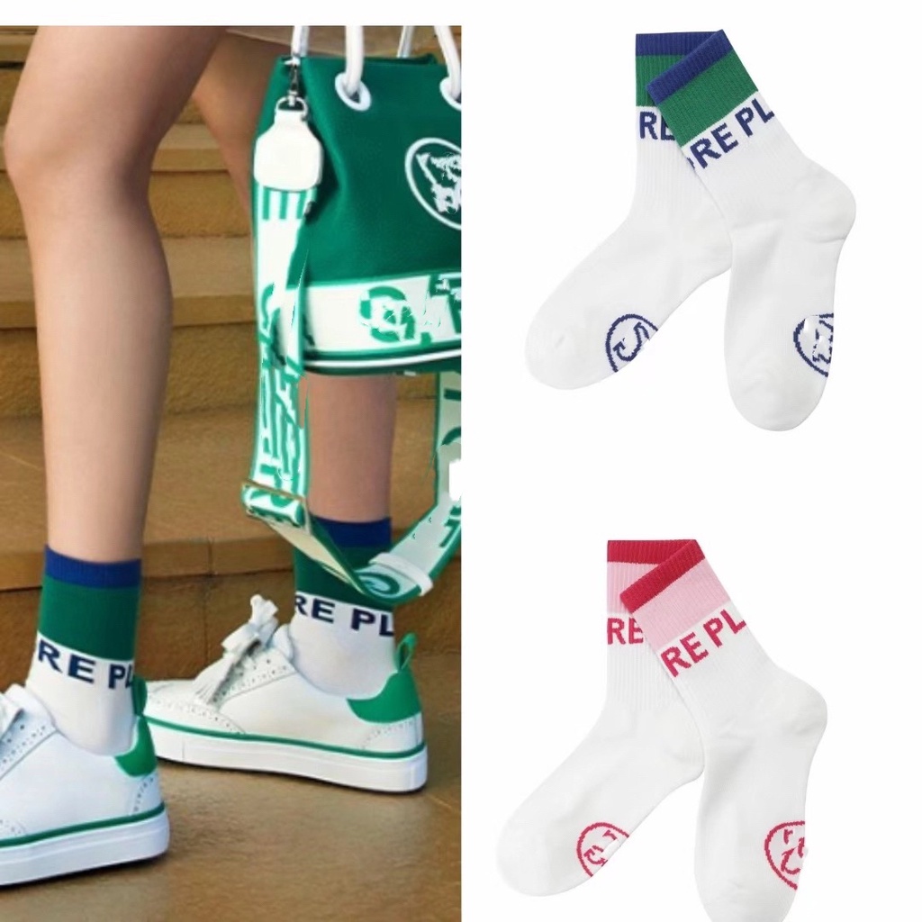 GFORE新款高爾夫球襪女中筒襪時尚運動襪子golf女士襪子棉襪薄款