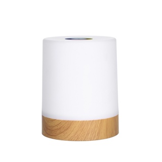 便攜式小夜燈 USB 可充電可調光暖白色和變色 RGB 觸摸控制床頭櫃檯燈適用於臥室客廳