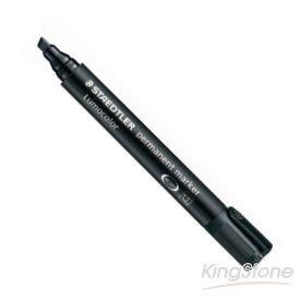 【STAEDTLER 施德樓】防乾油性麥克筆斜頭-黑（350）【金石堂】