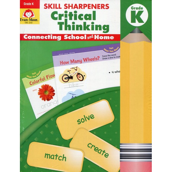 Skill Sharpeners Critical Thinking, Grade K/Evan-Moor Educational Publishers【三民網路書店】