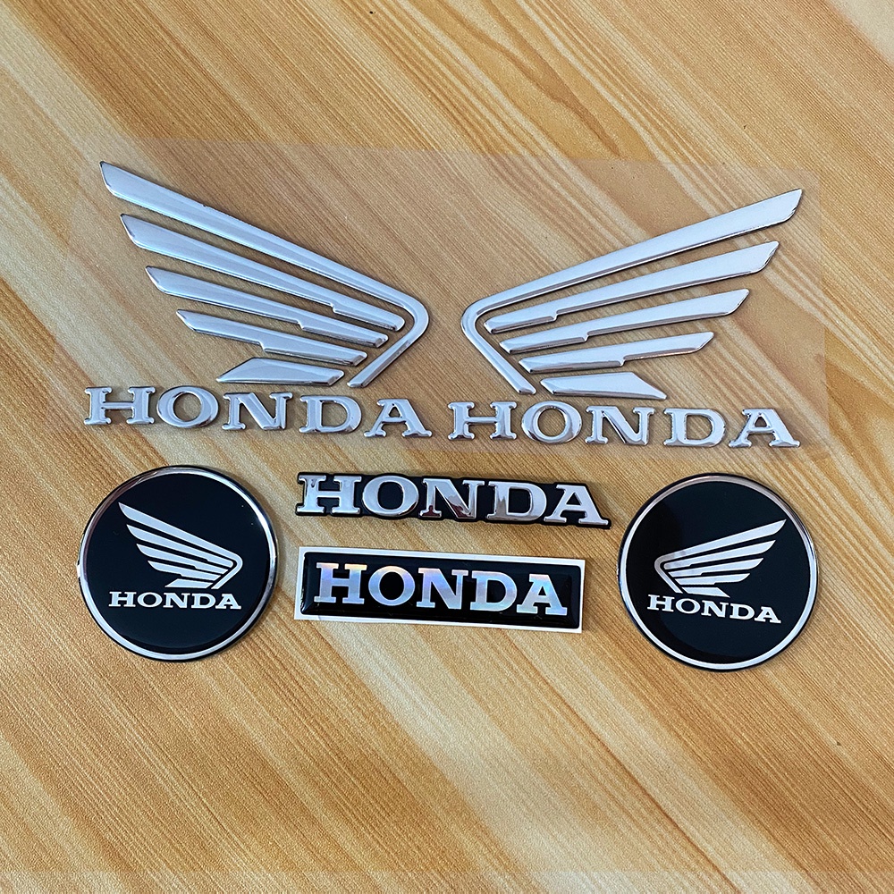 HONDA 本田 Beat 3D 凝膠摩托車貼紙翅膀標誌貼紙和貼花