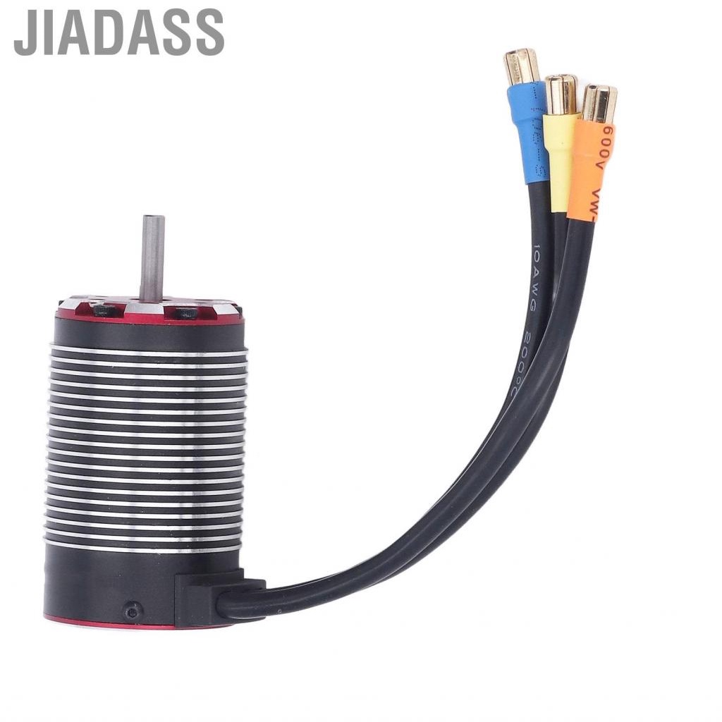 Jiadass 遙控車無感知器馬達 2200kv 無刷穩定輸出功率帶溫度感知器適用於