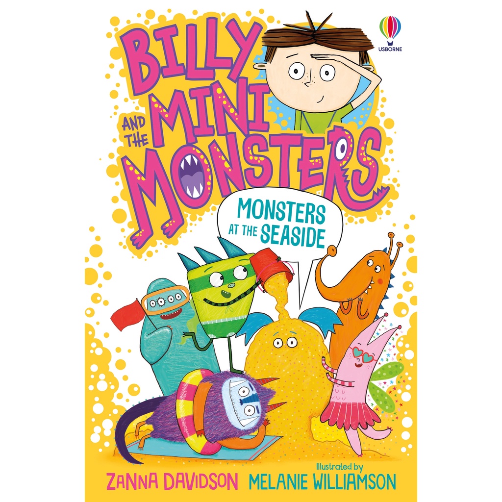 Monsters at the Seaside (Billy and the Mini Monsters 10)/Zanna Davidson【禮筑外文書店】