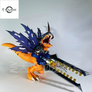 元氣招財 數位寶貝模型 GK鵰像 機械暴龍獸 亞古獸 戰鬥暴龍獸 八神太一 動漫週邊 公仔 擺件 盒裝 禮物