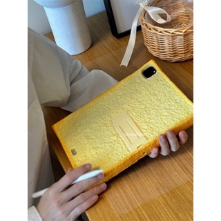 個性化創意矽膠模擬食物吐司盒適用於 iPad 矽膠保護套適用於 iPad 10.5 英寸 Air 9.7 英寸平板電腦保