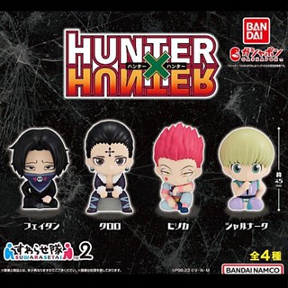 現貨 日本 BANDAI 萬代 獵人坐姿公仔P2 獵人扭蛋 幻影旅團 扭蛋 轉蛋 獵人公仔 獵人 公仔 西索 日本進口