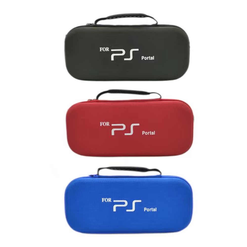 適用於Playstation Portal 控制器硬質收納包手提箱PS Portal配件保護性旅行箱保護盒