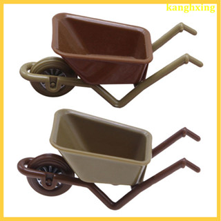 2 件推車模型迷你屋微型推車裝飾迷你推車模型迷你屋配件 kanghxing