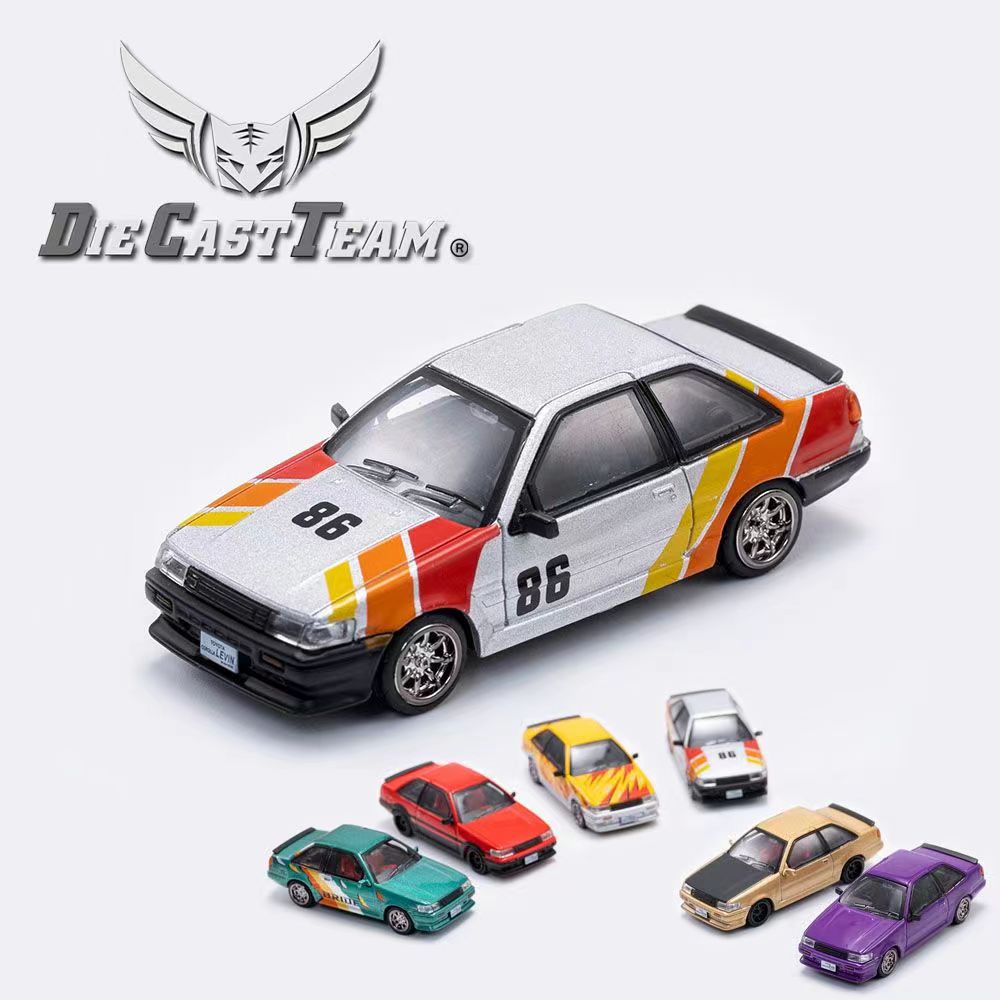 DCT 1/64 豐田AE86 合金 模型車 玩具 禮物 生日禮物男生