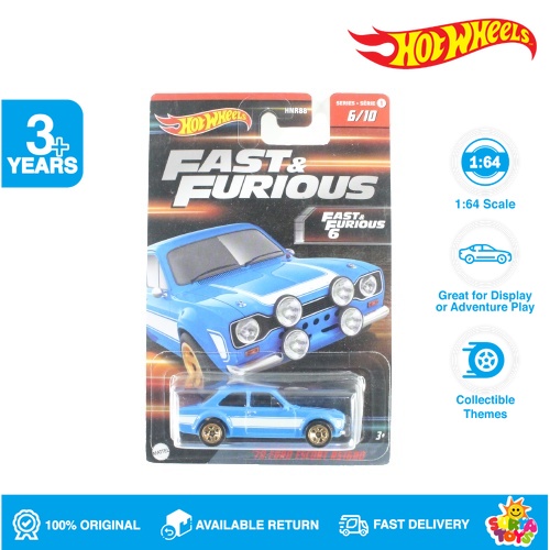 HOT WHEELS 風火輪速度之怒 Wave 1 70 福特 Escort RS1600