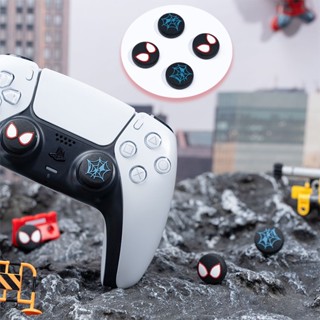 任天堂 用於 Nintendo Switch Pro 控制器的拇指握把帽,用於 PS5/4 控制器的矽膠模擬棒帽