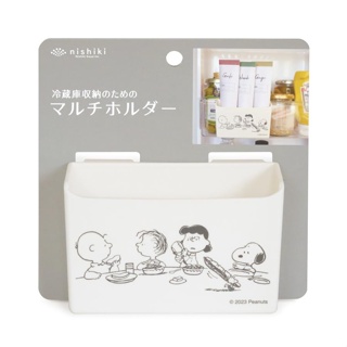 【東京速購】日本製 nishiki 錦化成 snoopy 可調式 冰箱門 收納 整理 收納盒 1入 冰箱收納