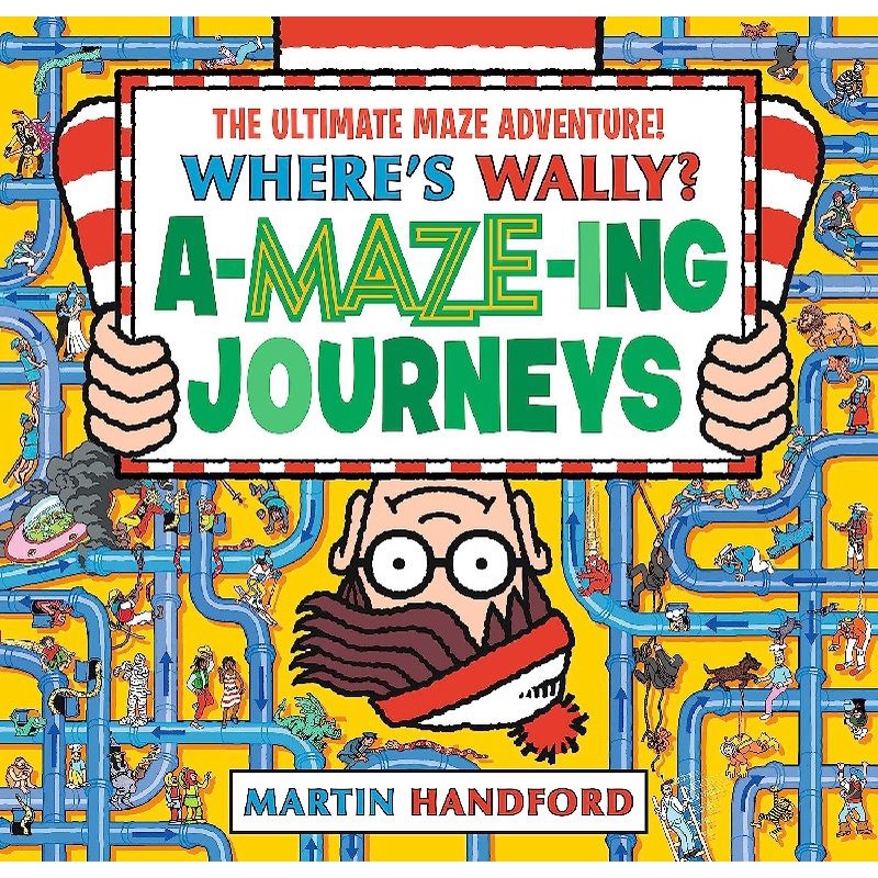 Where's Wally? A-MAZE-ing Journeys/威利在哪裡遊戲書/馬丁．韓福特 eslite誠品