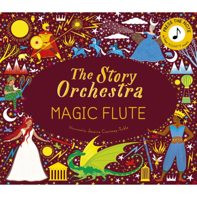 The Magic Flute: Press the note to hear Mozart's music (The Story Orchestra)(精裝音效書)/Katy Flint【三民網路書店】
