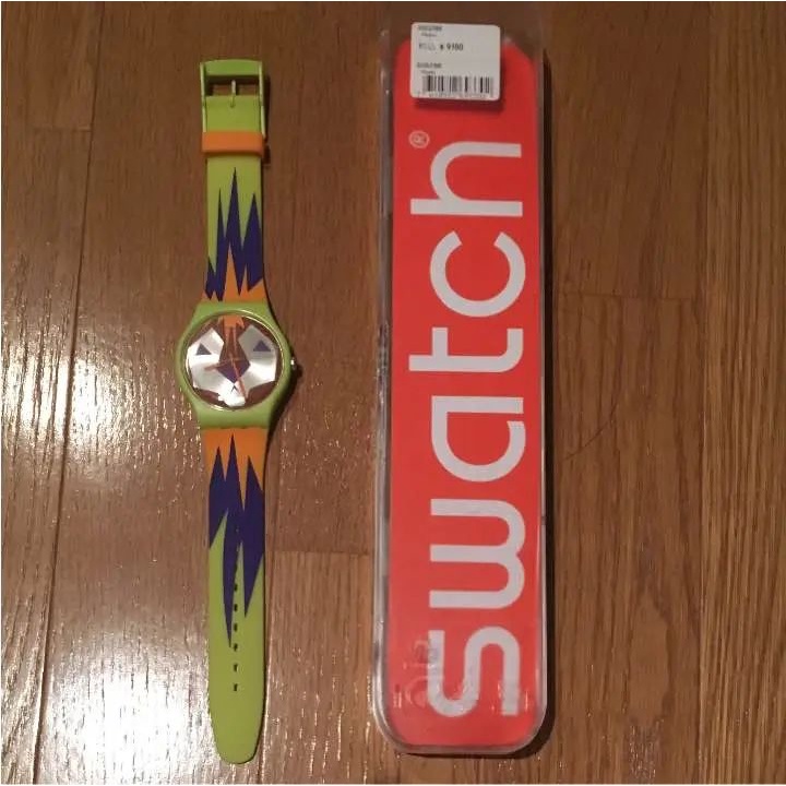 Swatch 手錶 綠色 日本直送 二手