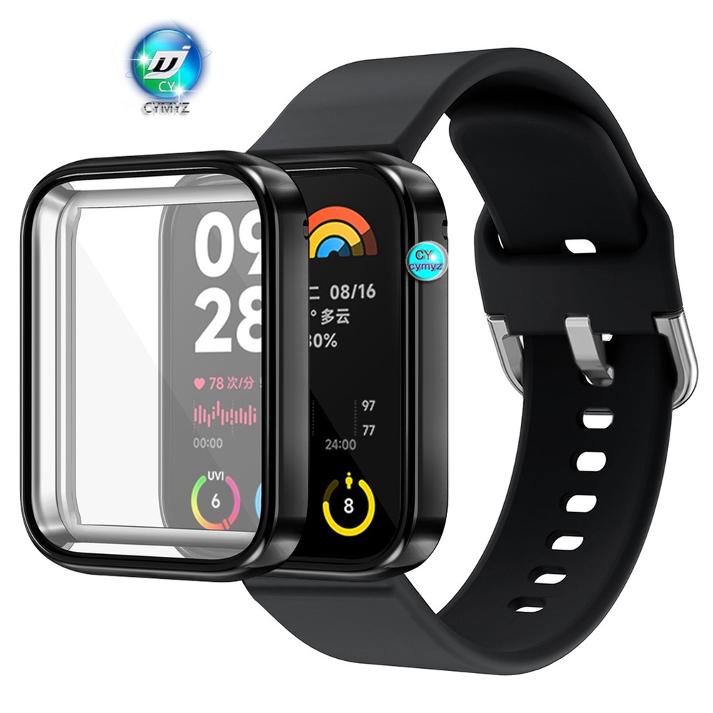 XIAOMI MI 小米手環 8 Pro 錶帶小米手環矽膠錶帶智能手錶錶帶運動腕帶小米手環 8 Pro 手機殼屏幕保護膜