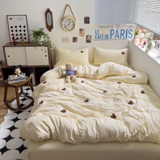 Ree 床上用品 CTD249 M5 床上用品套裝黃色彩色床上用品全尺寸床墊