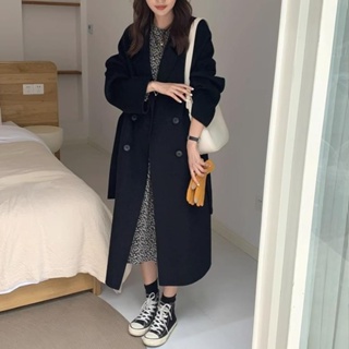 【Codibook】韓國 picknfit 雙排扣大衣大衣［預購］女裝