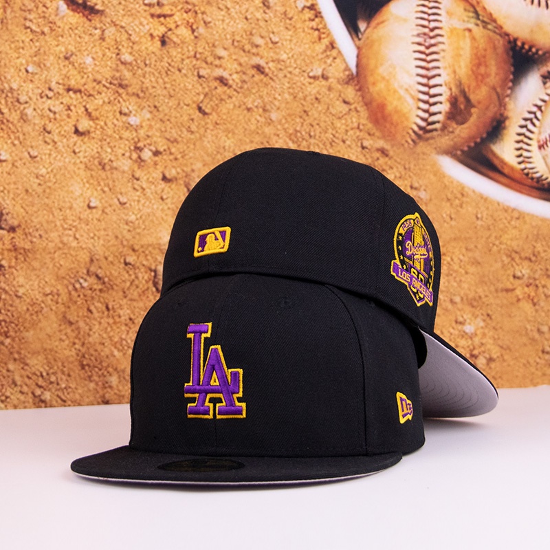 Mlb LA 洛杉磯道奇帽新款 E.r.a 刺繡棒球帽街頭嘻哈夏季鴨舌帽不能調節平頂帽