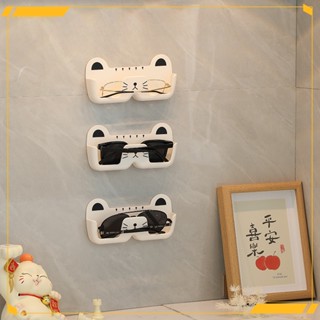 現貨速發✨收納盒 眼鏡收納盒 眼鏡盒 壁掛免打孔裝飾 牆上展示 高階感 近視鏡 太陽墨鏡 眼鏡置物架