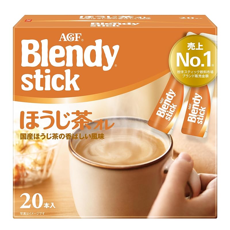 [日本直送]AGF Blendy Stick Houjicha Ore [Houjicha Powder] 20 pcs