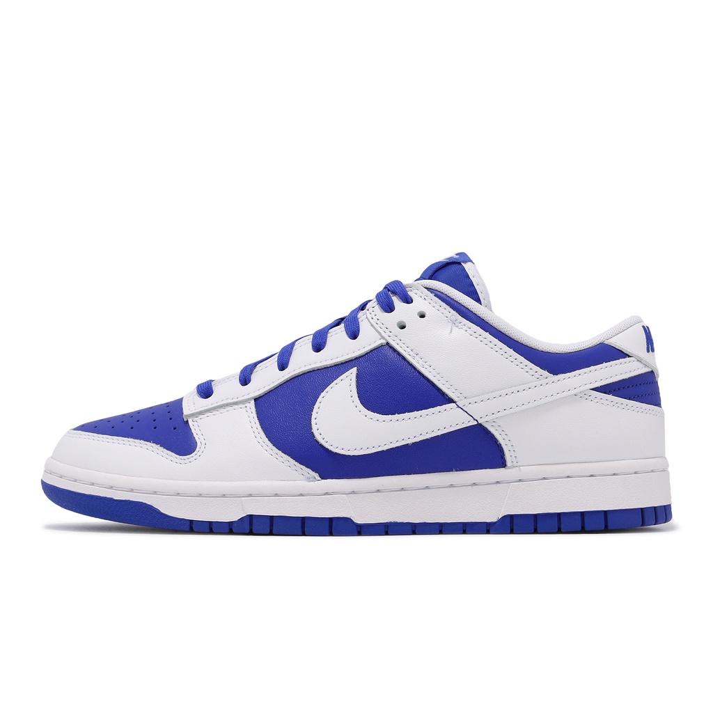 Nike Dunk Low Racer Blue 白 藍 男鞋 復古 休閒鞋 【ACS】 DD1391-401