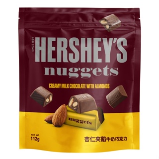 Hersheys好時金磚杏仁夾餡牛奶巧克力（分享包）