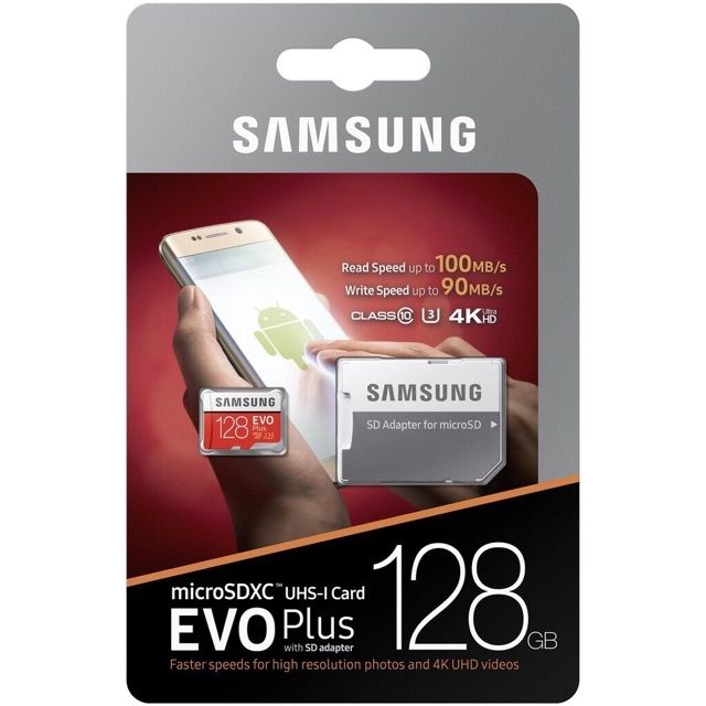 SAMSUNG 三星 Micro SD 存儲卡帶 EVO Plus