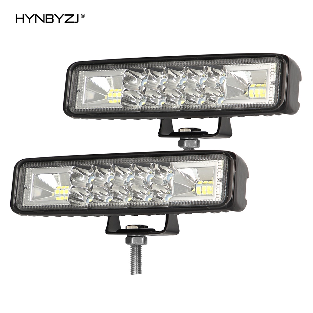Hynbyzj 6 英寸 120W LED 霧燈 LED 燈條 LED 大燈 LED 工作燈行車燈適用於汽車卡車 4X4