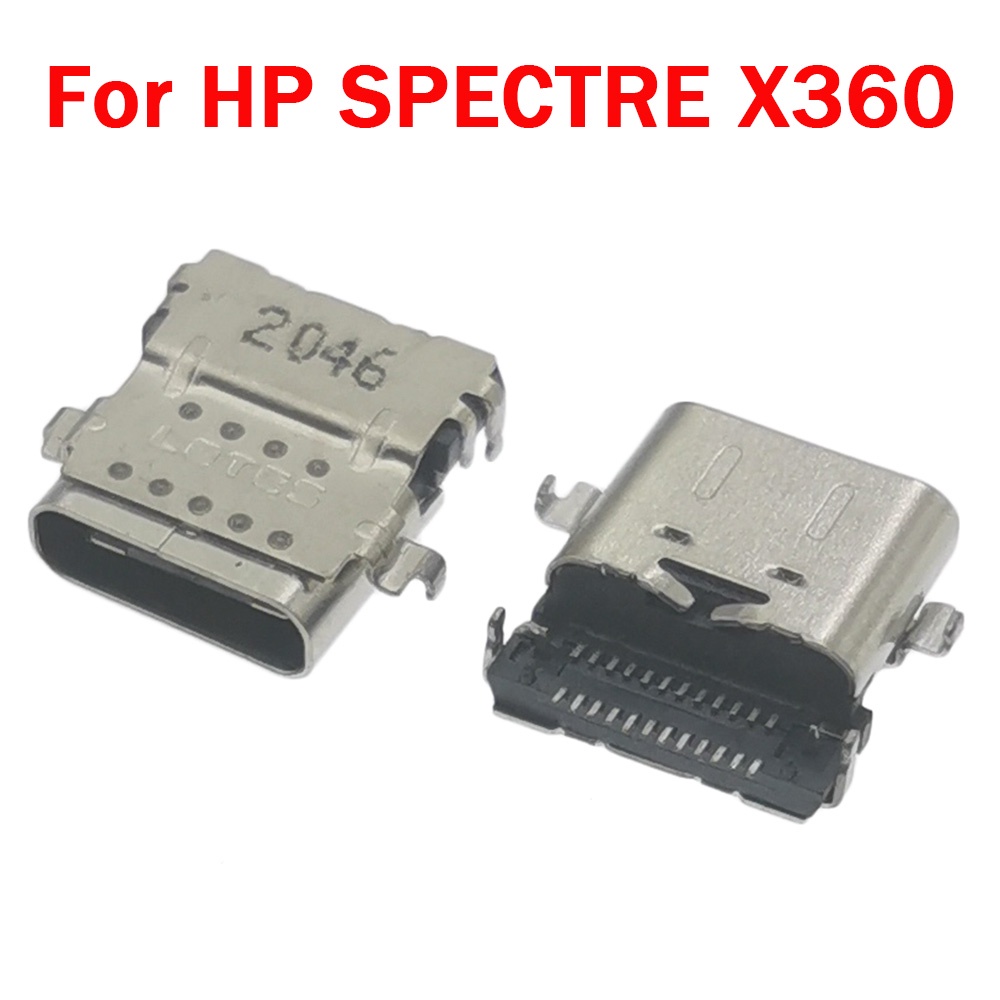 適用於 HP SPECTER X360 13-aw 筆記本電腦 Type C 連接器插座 DC 電源插孔 USB C T