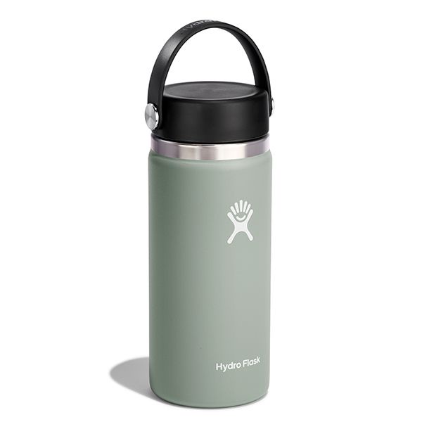 Hydro Flask 16oz寬口真空保溫鋼瓶/ 灰綠 eslite誠品