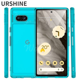 適用於穀歌 Google Pixel 8 7 Pro 8a 7a 6a 半透明手機殼 超薄耐用防滑保護套 啞光 防摔