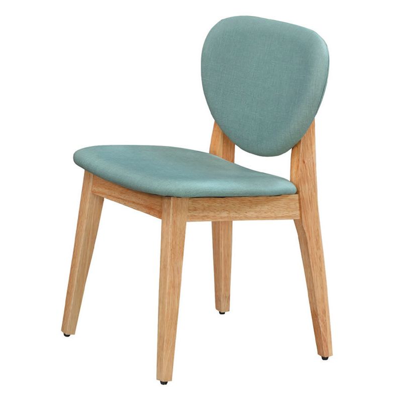 【CB564-2655】本色餐椅(藻綠皮墊)(21C12)(東部及桃園以南請另詢運費)