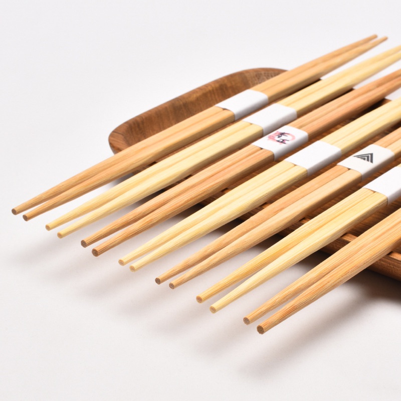一次性筷子外賣筷子腰封印刷料理壽司筷日式兩頭尖竹筷