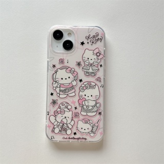可愛卡通 Hello Kitty iphone 手機殼 XS max Apple X 外殼 / iphone 11 /i